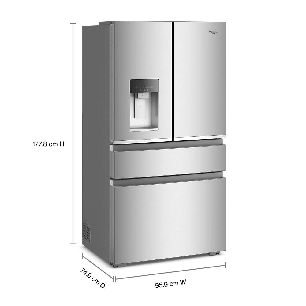36-inch Wide True Counter Depth 4-Door French Door Refrigerator - 22 cu. ft. view 15