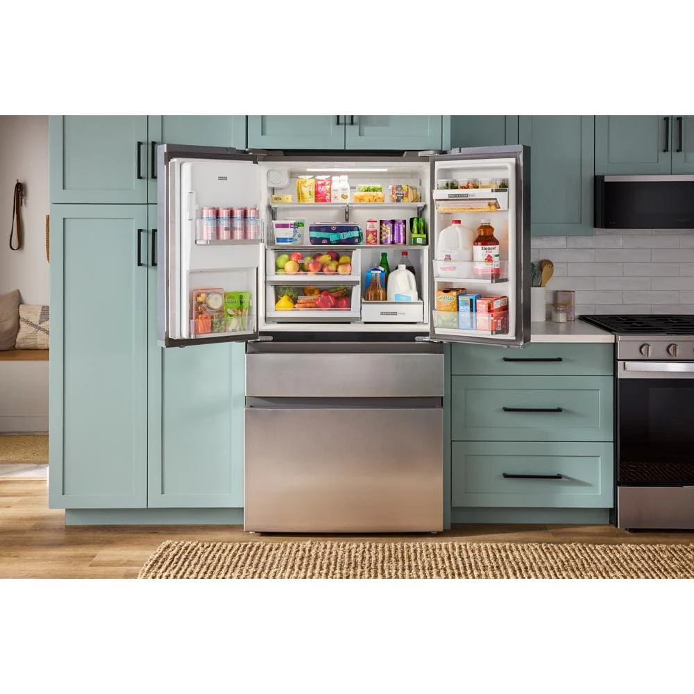 36-inch Wide True Counter Depth 4-Door French Door Refrigerator - 22 cu. ft. view 11