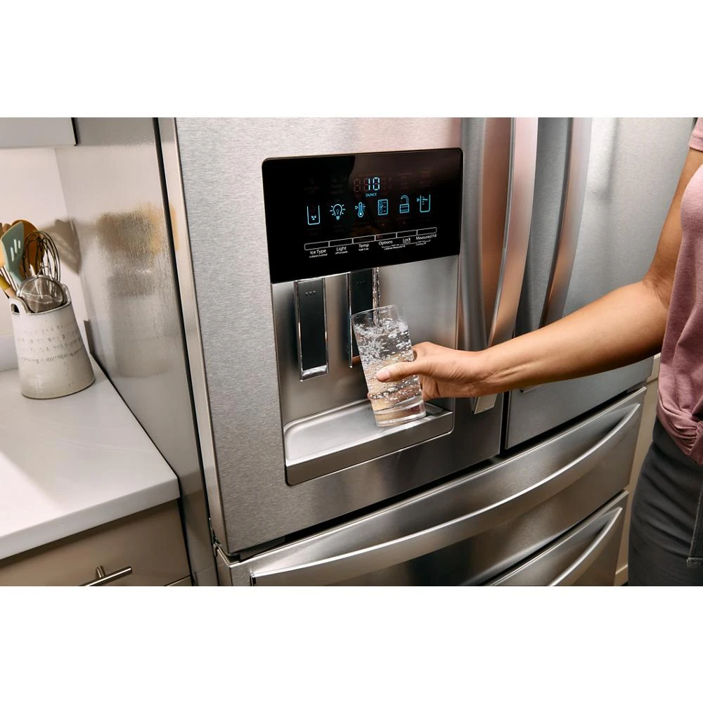 36-Inch Wide French Door Bottom Mount Refrigerator - 25 cu. ft. view 20