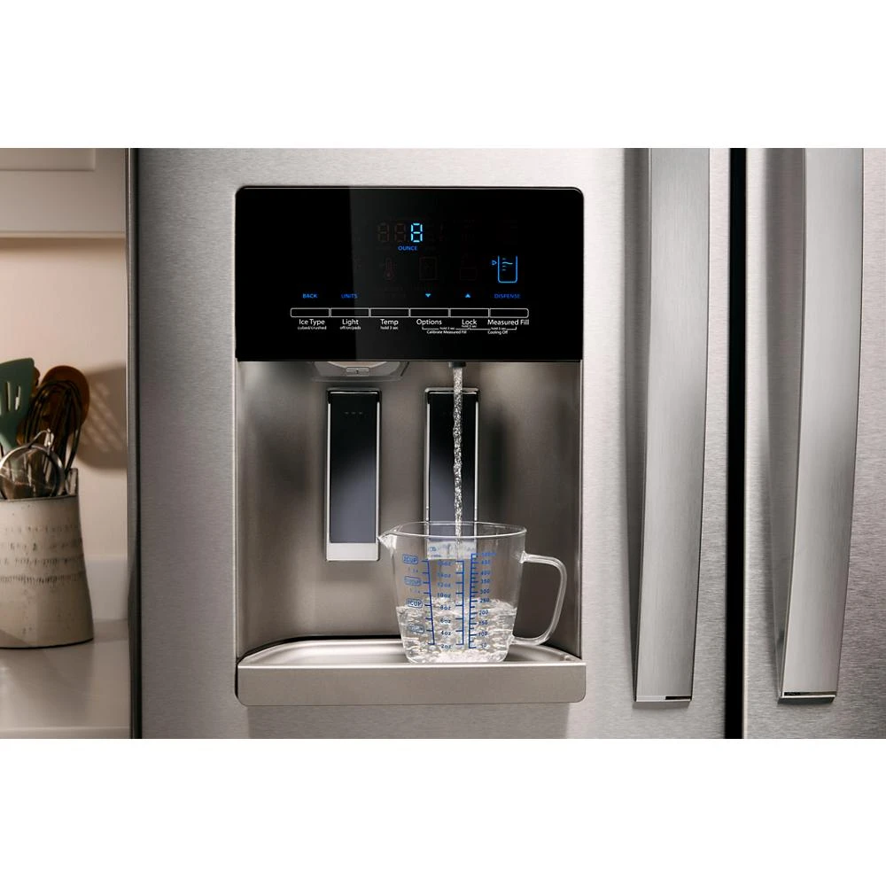 36-Inch Wide French Door Bottom Mount Refrigerator - 25 cu. ft. view 17