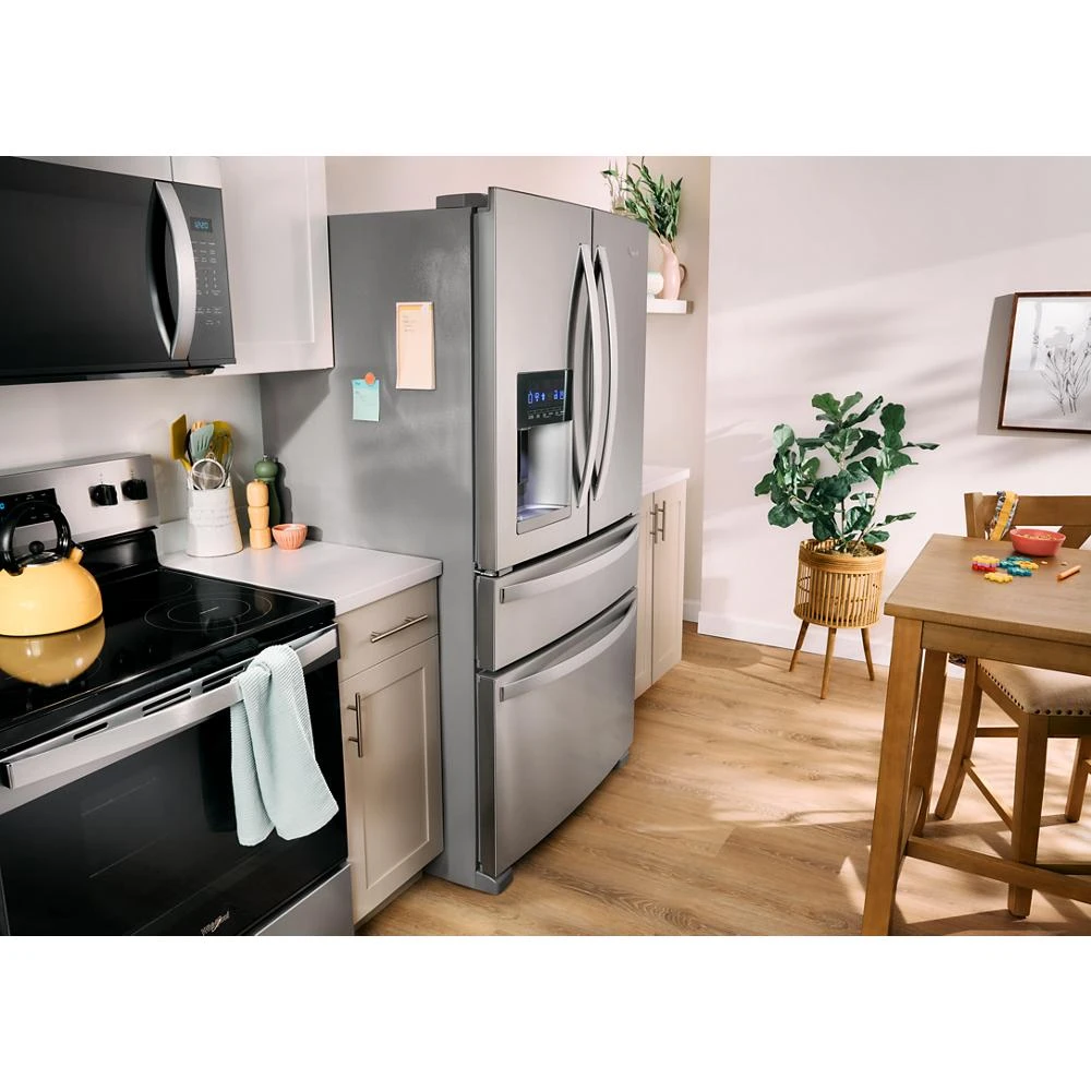 36-Inch Wide French Door Bottom Mount Refrigerator - 25 cu. ft. view 7