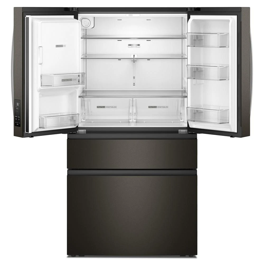 Whirlpool® 29 Cu. Ft. Family-Sized Capacity French Door Refrigerator with Flexible Temperature Drawer WRMF3636SV