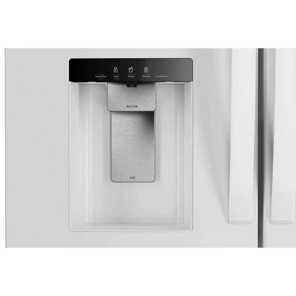Whirlpool® 29 Cu. Ft. Family-Sized Capacity French Door Refrigerator with Flexible Temperature Drawer WRMF3636SW