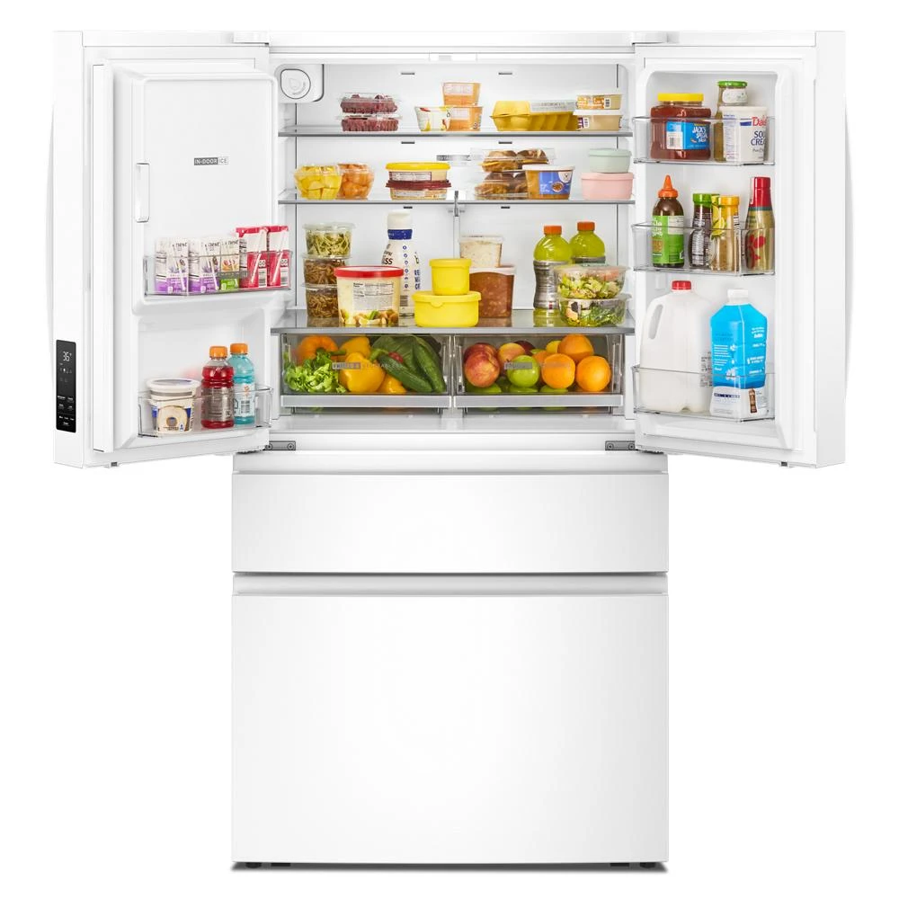 Whirlpool® 29 Cu. Ft. Family-Sized Capacity French Door Refrigerator with Flexible Temperature Drawer WRMF3636SW