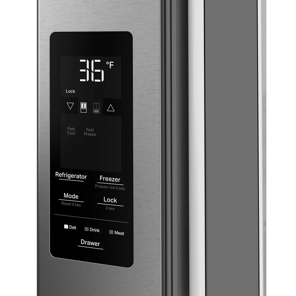 29 Cu. Ft. Family-Sized Capacity French Door Refrigerator with Flexible Temperature Drawer view 3