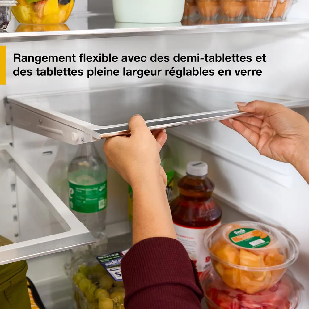 29 Cu. Ft. Family-Sized Capacity French Door Refrigerator with Flexible Temperature Drawer view 10