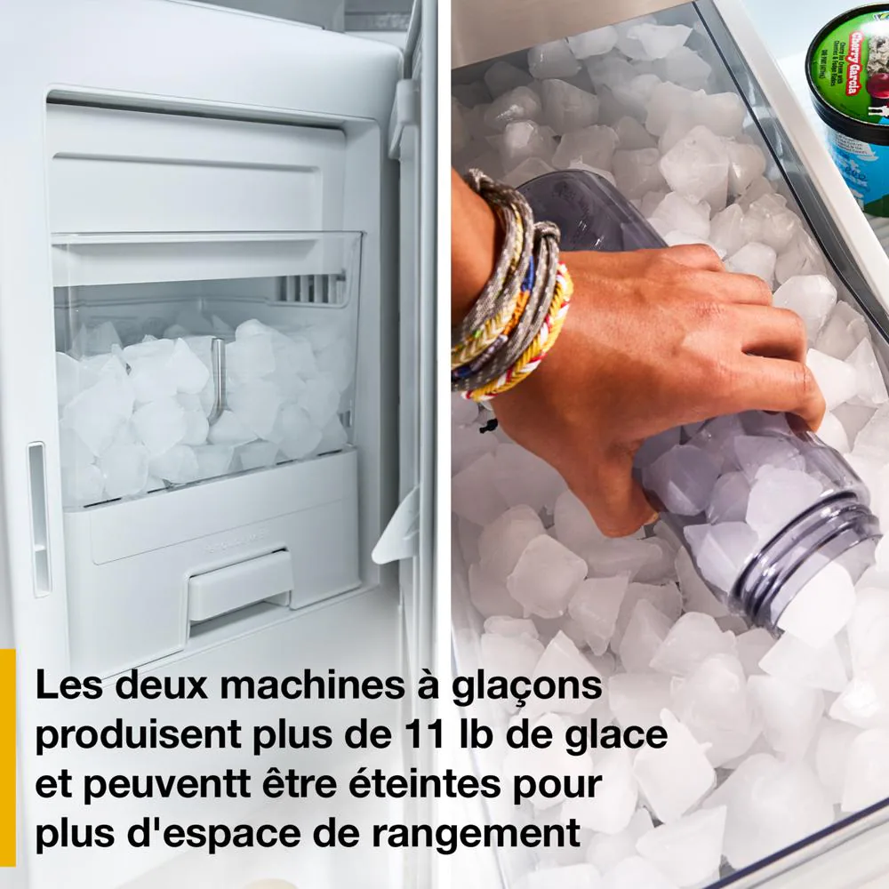 29 Cu. Ft. Family-Sized Capacity French Door Refrigerator with Flexible Temperature Drawer view 12
