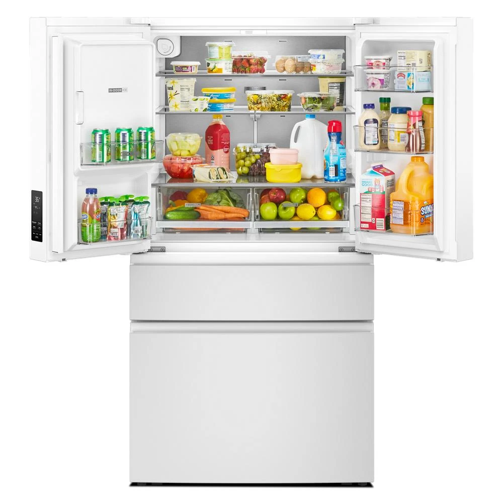 Whirlpool® 29 Cu. Ft. Family-Sized Capacity French Door Refrigerator with Flexible Temperature Drawer WRMF3736SW