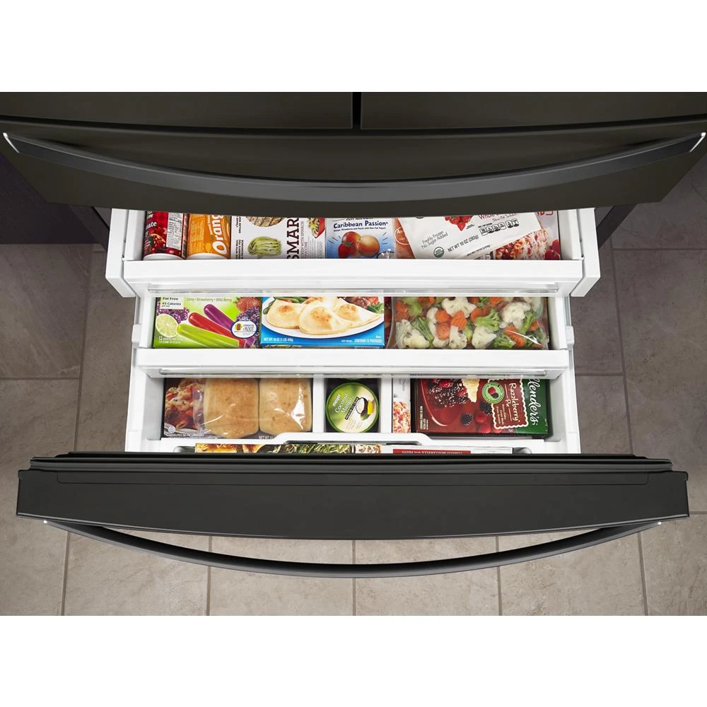 36-inch Wide 4 Door Refrigerator with Prep and Store Bins - 26 Cu. Ft. view 8