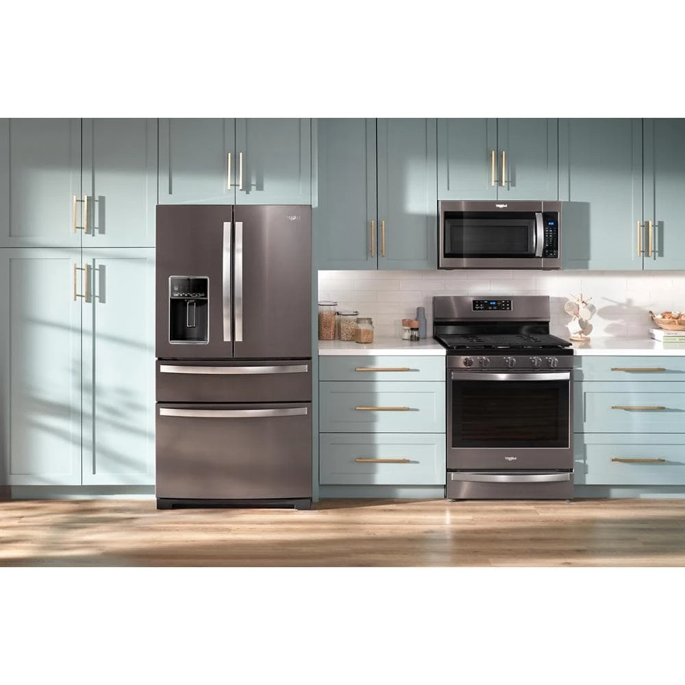 36-inch Wide 4 Door Refrigerator with Prep and Store Bins - 26 Cu. Ft. view 3