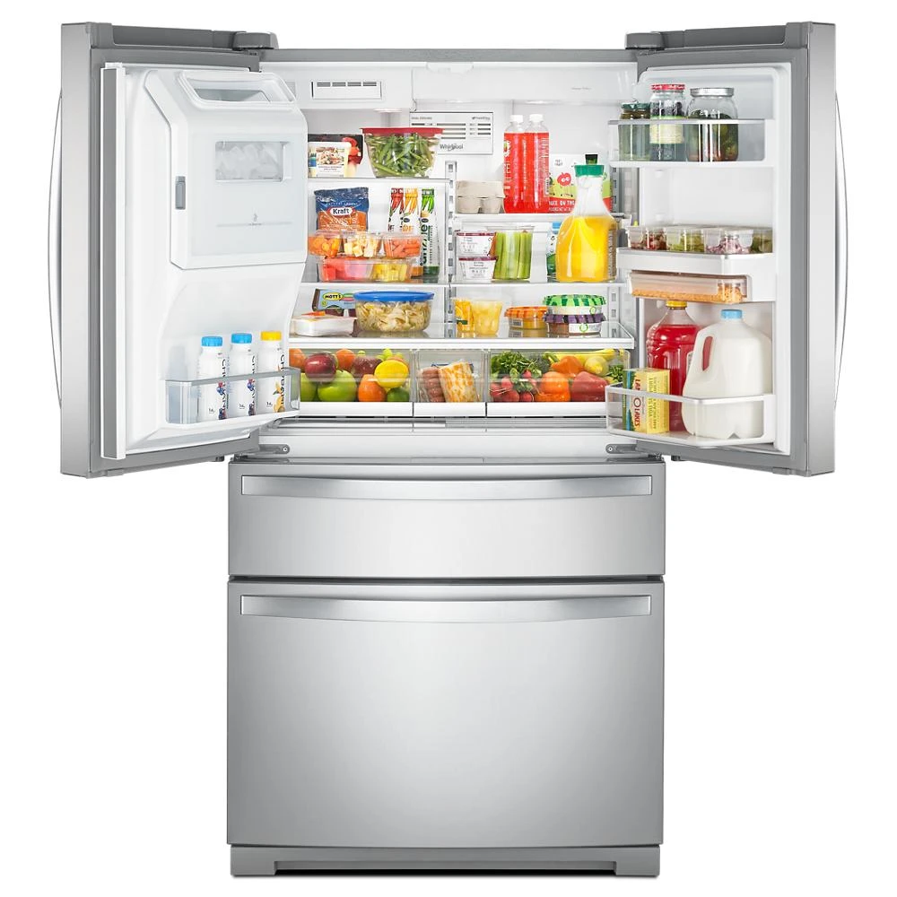 36-inch Wide 4 Door Refrigerator with Prep and Store Bins - 26 Cu. Ft. view 23