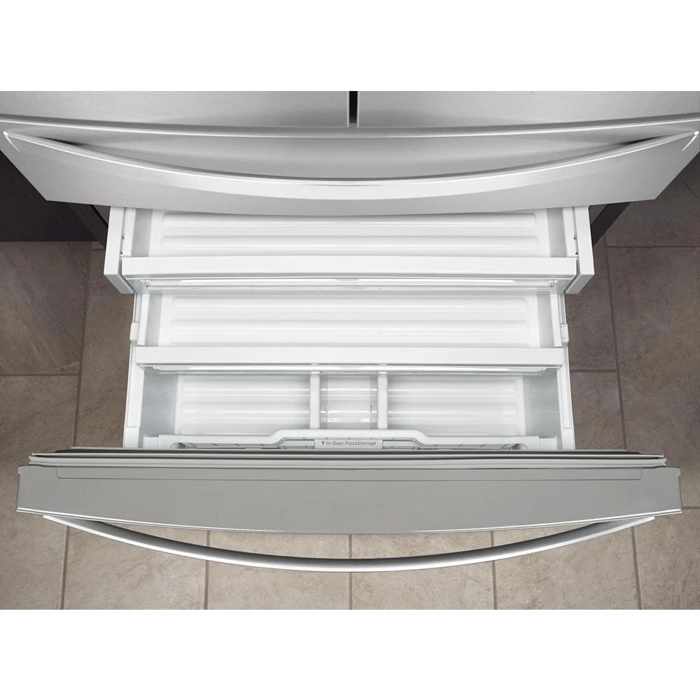36-inch Wide 4 Door Refrigerator with Prep and Store Bins - 26 Cu. Ft. view 10