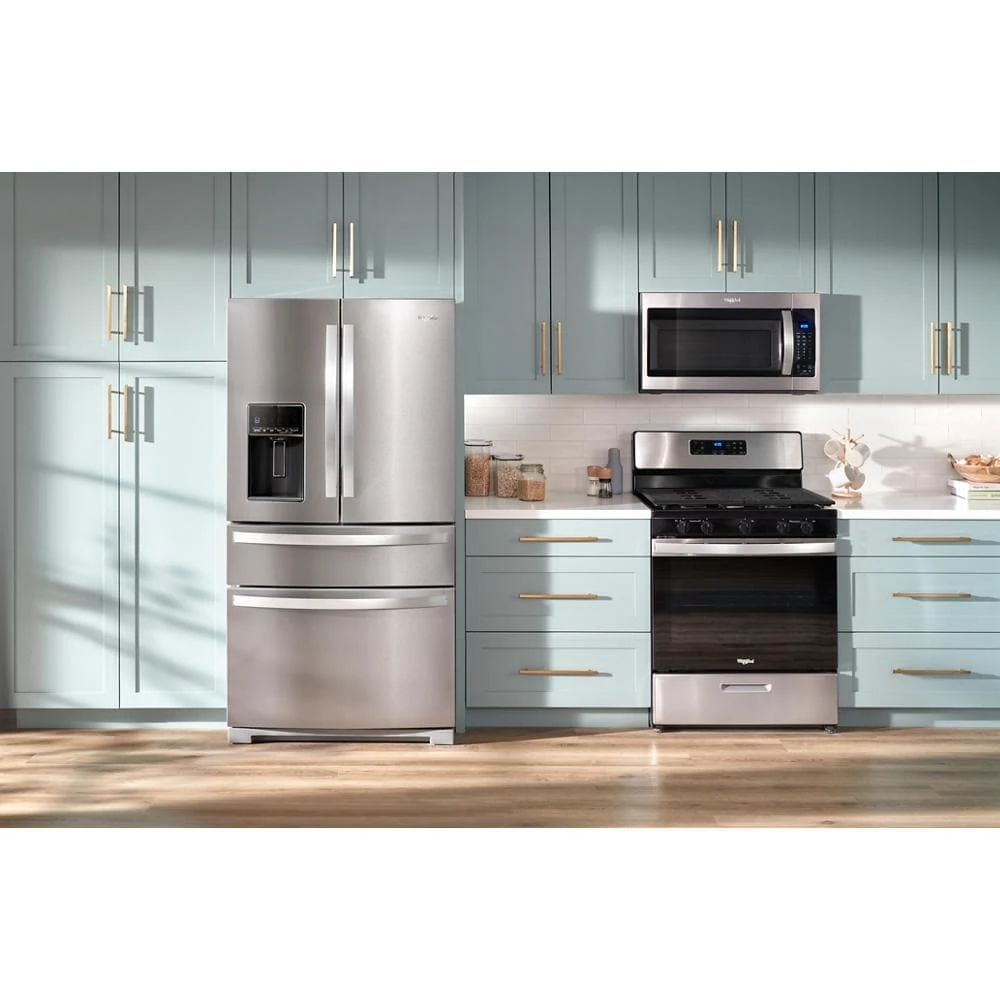 36-inch Wide 4 Door Refrigerator with Prep and Store Bins - 26 Cu. Ft. view 2