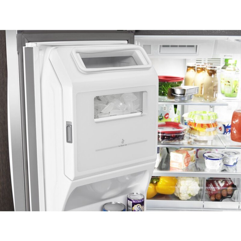 36-inch Wide 4 Door Refrigerator with Prep and Store Bins - 26 Cu. Ft. WRMF7736PZ