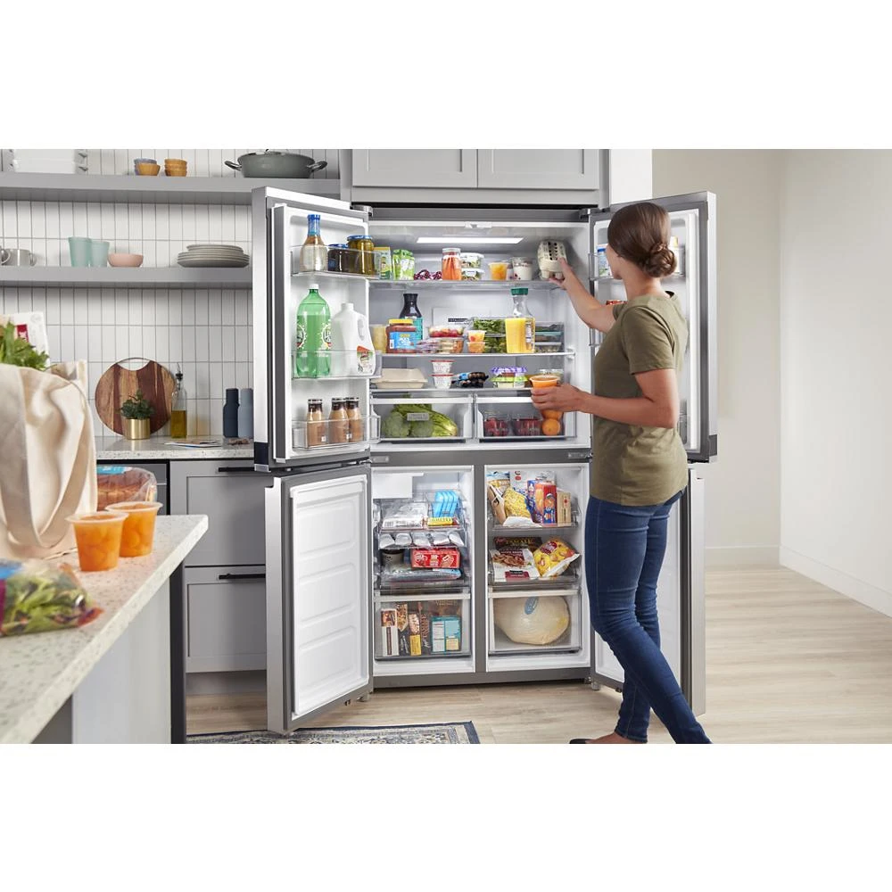 36-inch Wide Counter Depth 4 Door Refrigerator - 19.4 cu. ft. view 40