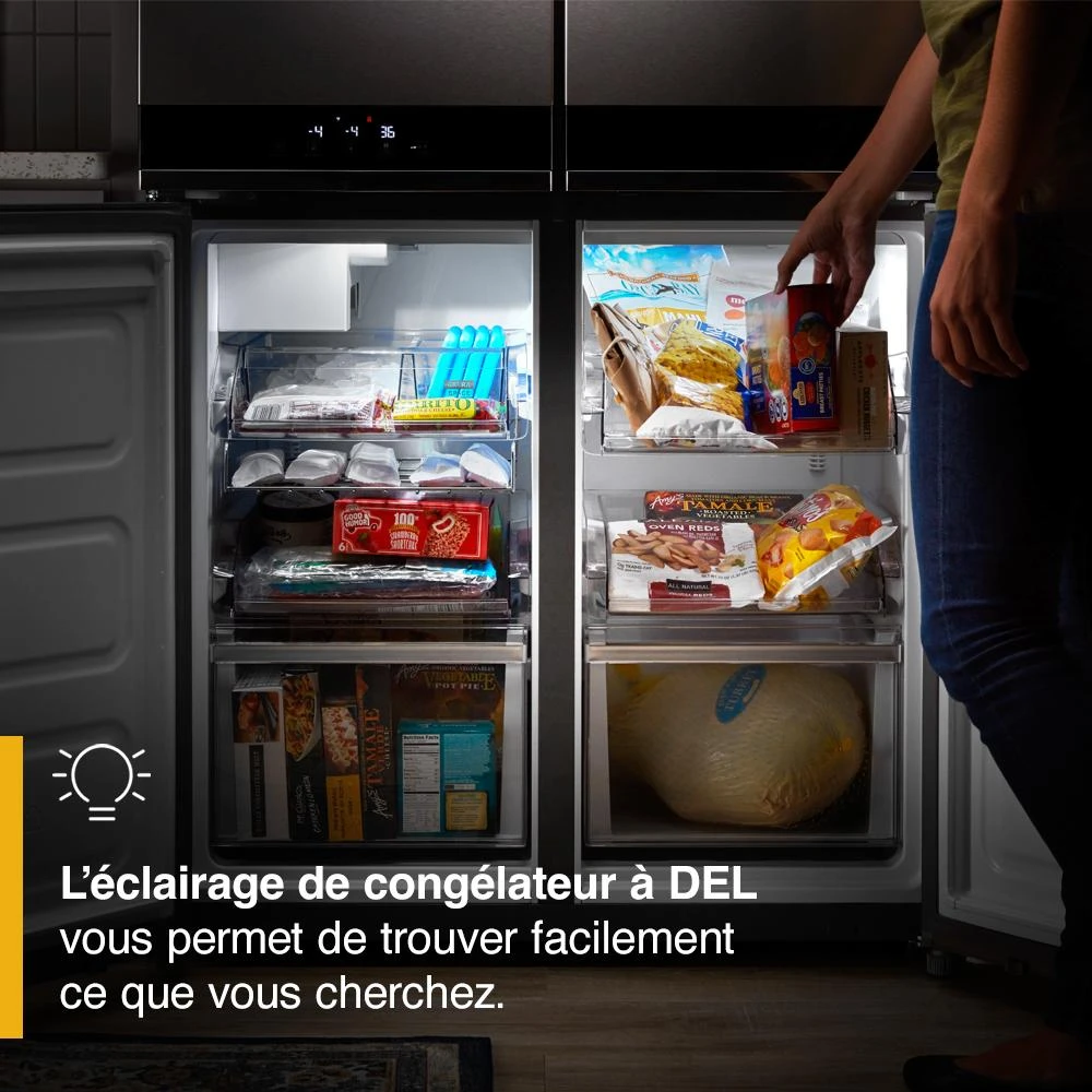 36-inch Wide Counter Depth 4 Door Refrigerator - 19.4 cu. ft. view 6