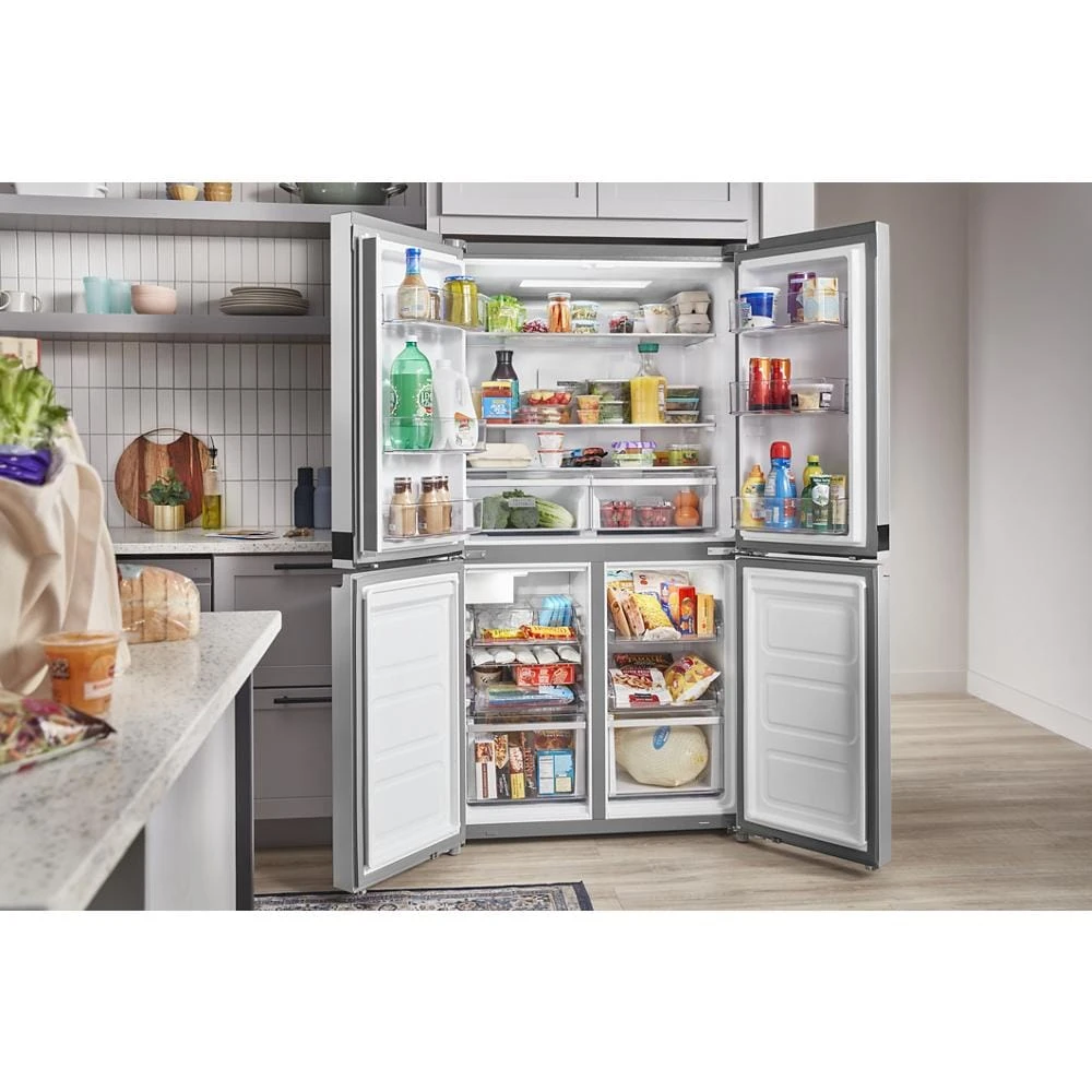 36-inch Wide Counter Depth 4 Door Refrigerator - 19.4 cu. ft. view 8
