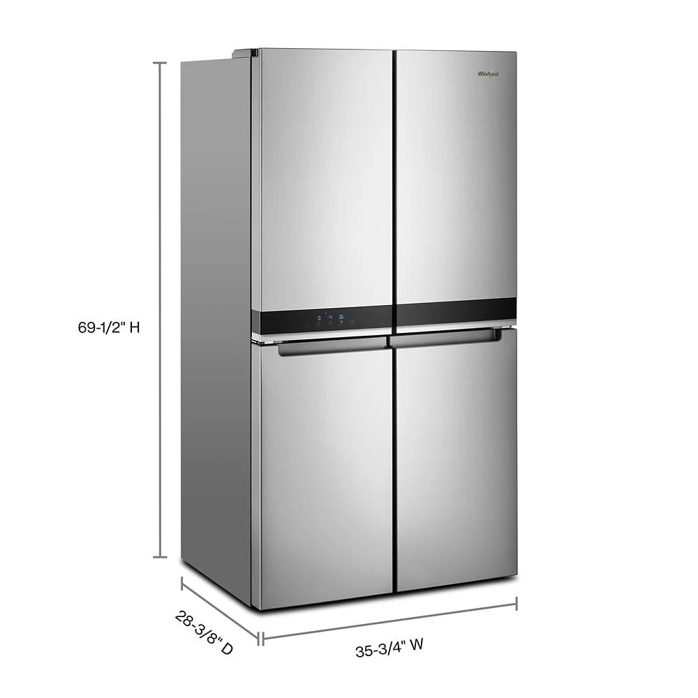 36-inch Wide Counter Depth 4 Door Refrigerator - 19.4 cu. ft. view 9