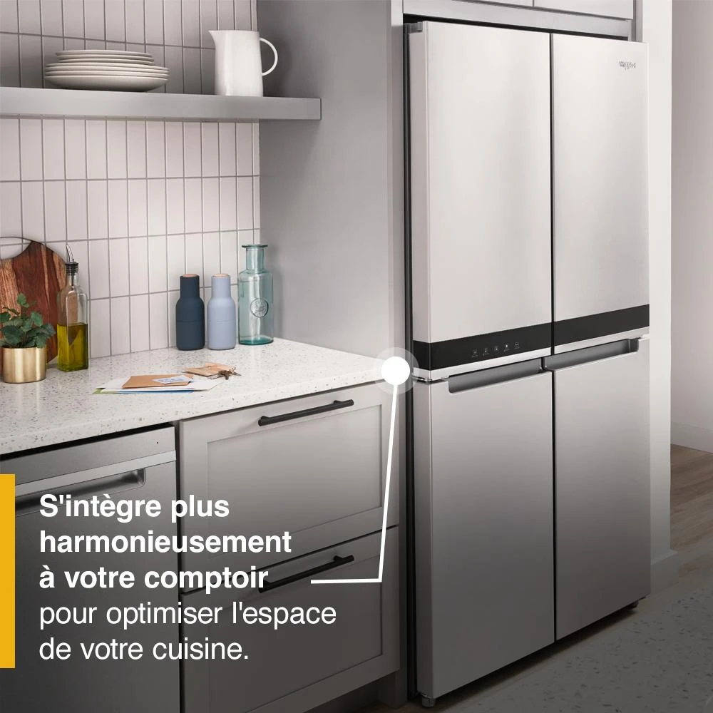36-inch Wide Counter Depth 4 Door Refrigerator - 19.4 cu. ft. view 12