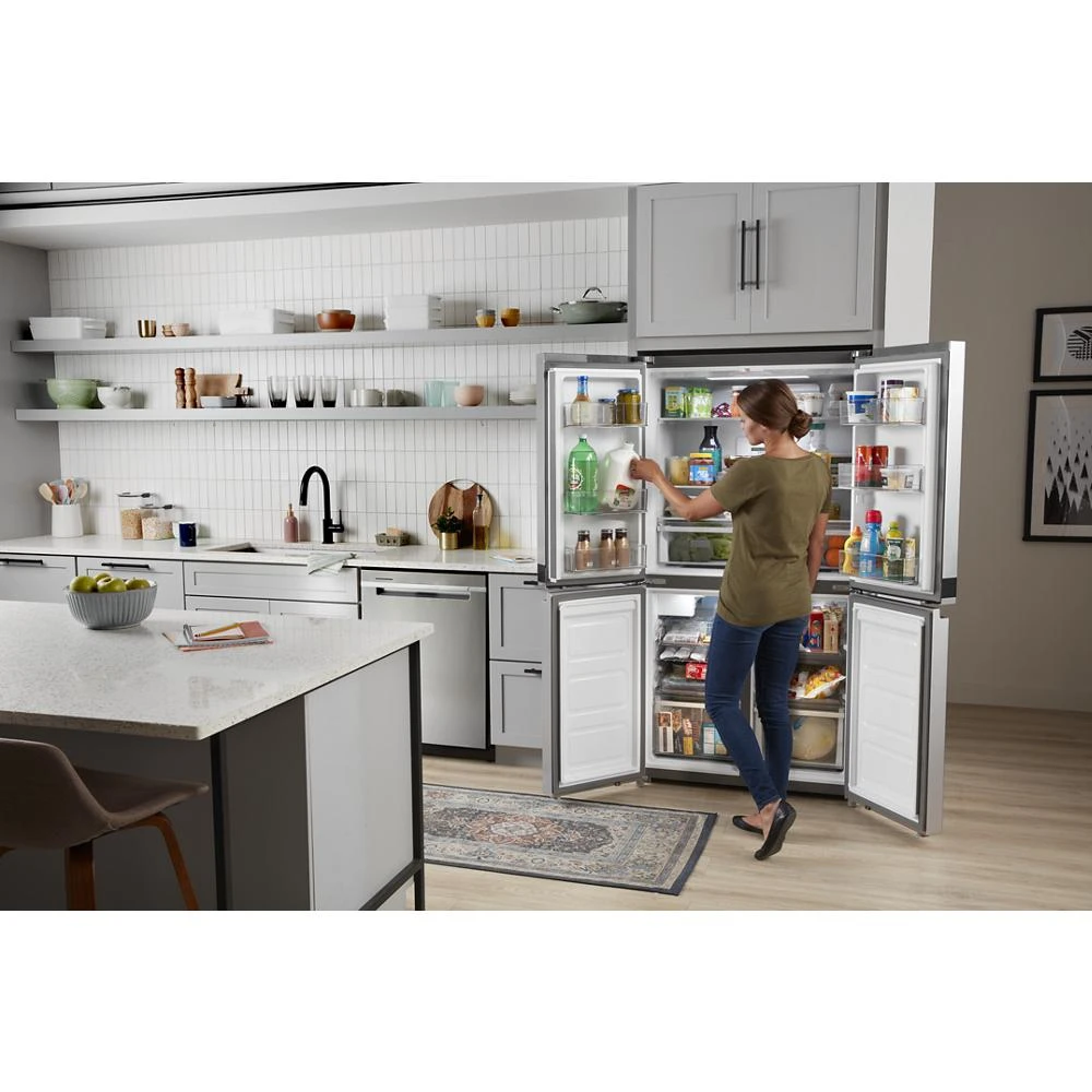 36-inch Wide Counter Depth 4 Door Refrigerator - 19.4 cu. ft. view 34