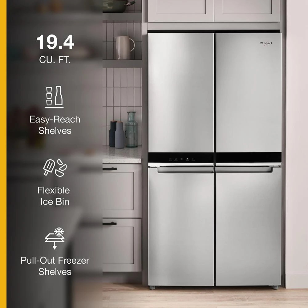 36-inch Wide Counter Depth 4 Door Refrigerator - 19.4 cu. ft. view 42