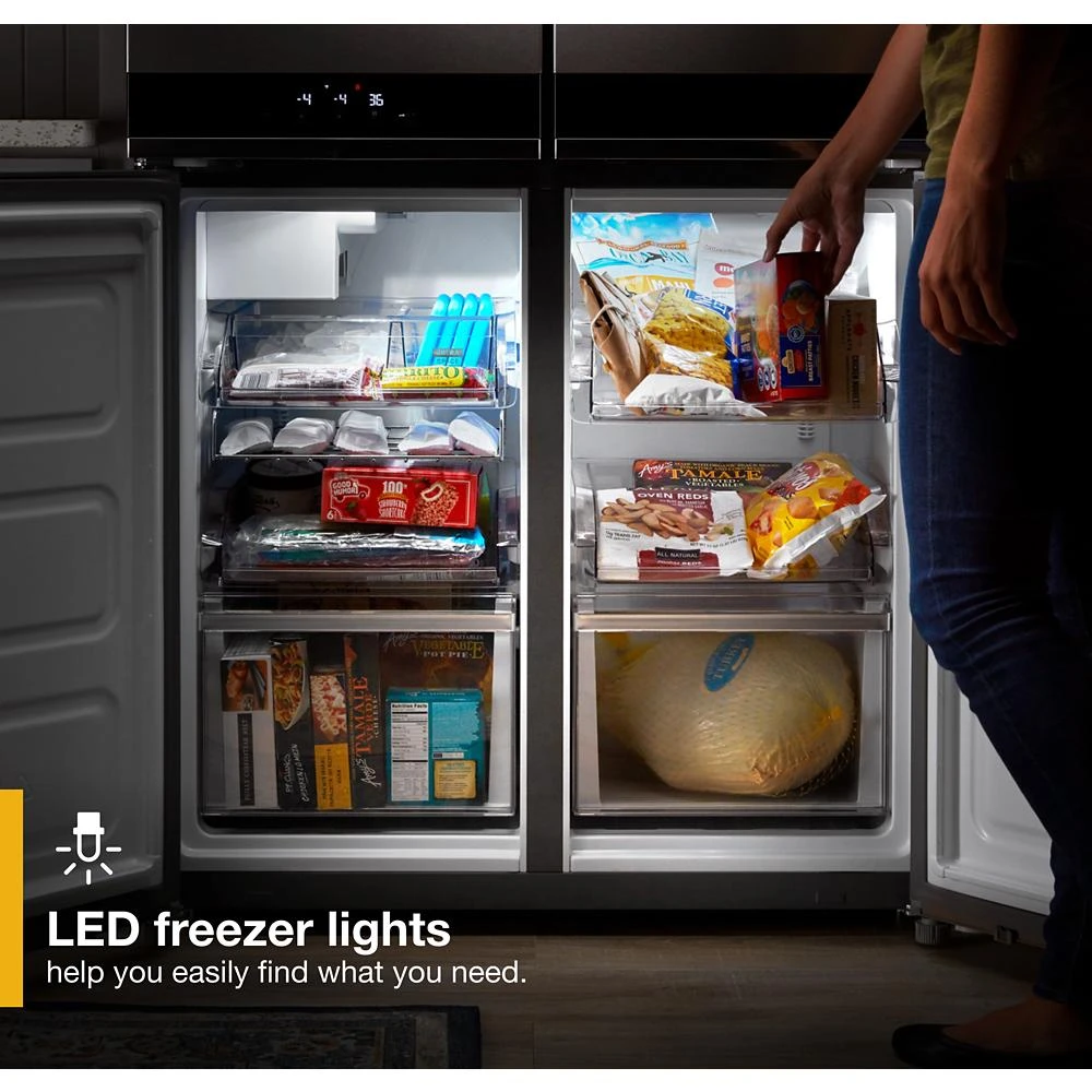36-inch Wide Counter Depth 4 Door Refrigerator - 19.4 cu. ft. view 43