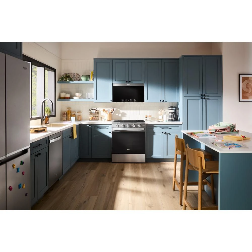 36-Inch Counter Depth 4 Door Refrigerator with Ice Maker in Door view 5
