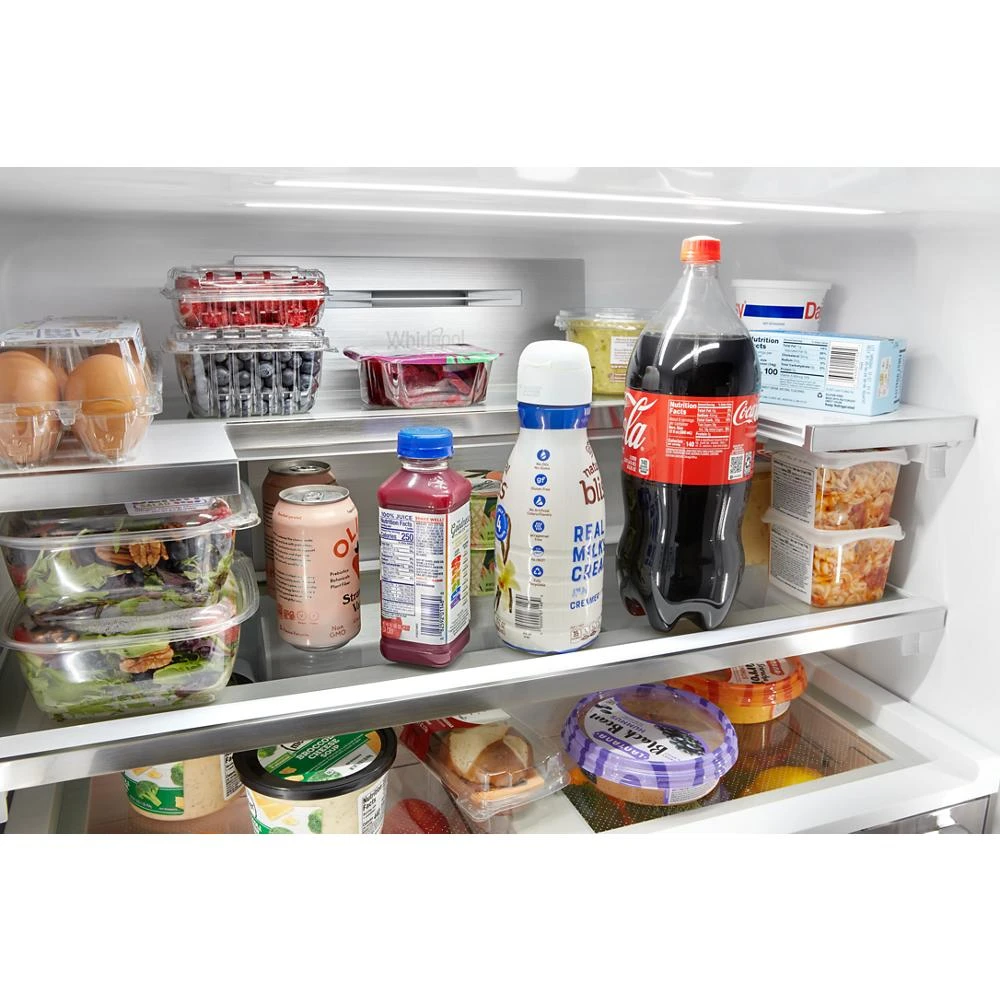 36-Inch Counter Depth 4 Door Refrigerator with Ice Maker in Door view 24