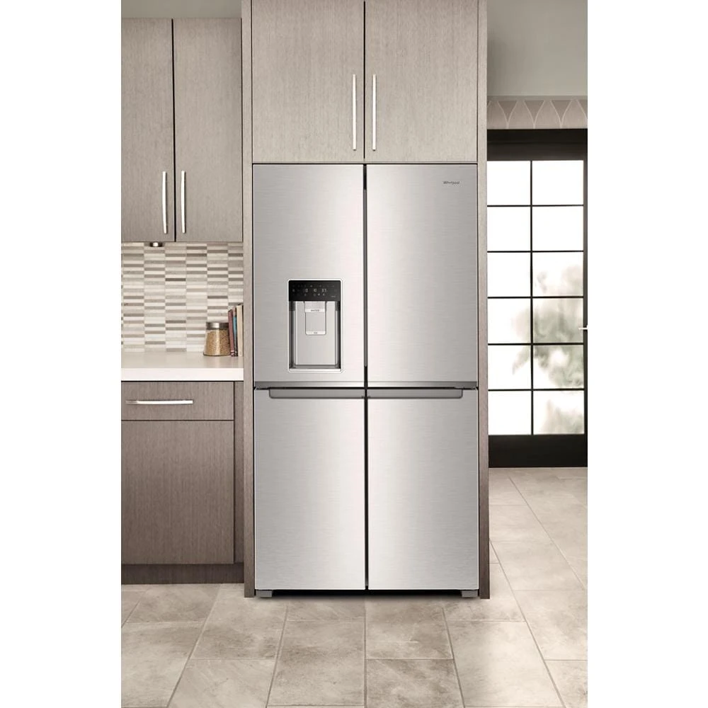 36-Inch Counter Depth 4 Door Refrigerator with Ice Maker in Door view 32