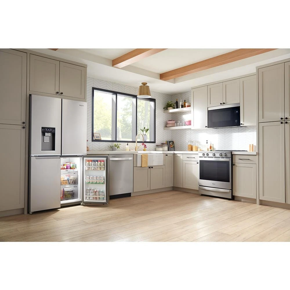 36-Inch Counter Depth 4 Door Refrigerator with Ice Maker in Door view 33