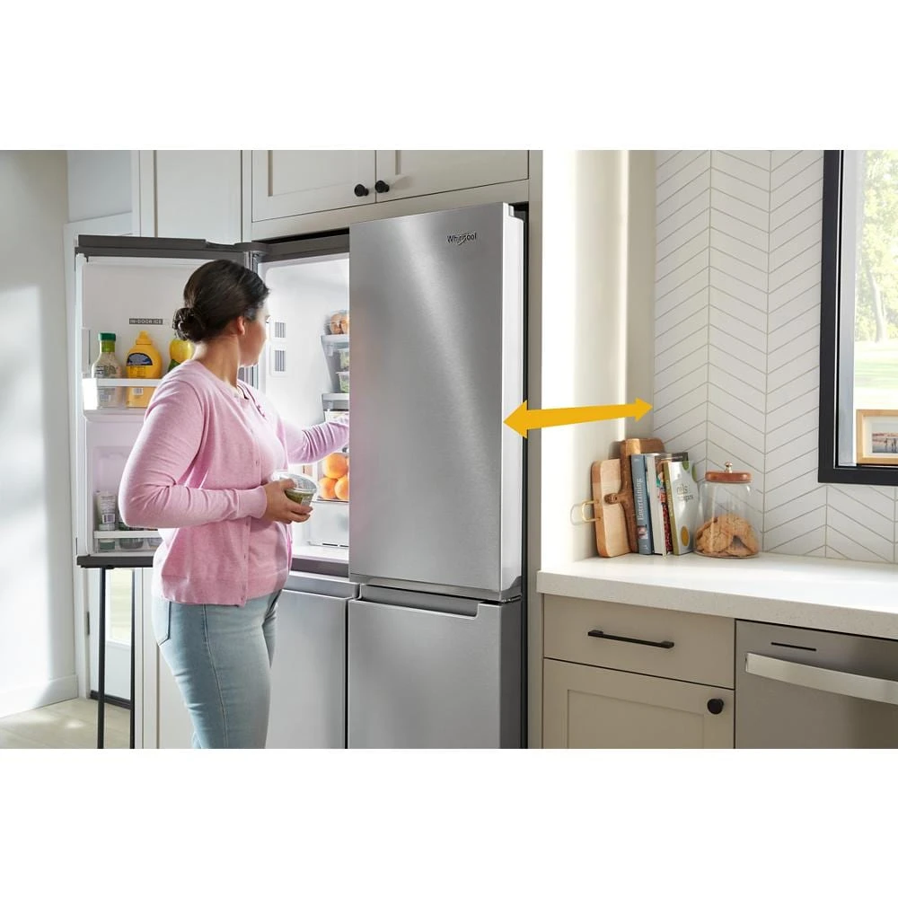 36-Inch Counter Depth 4 Door Refrigerator with Ice Maker in Door view 34