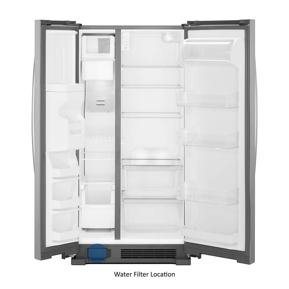 33-inch Wide Side-by-Side Refrigerator - 21 cu. ft. view 2