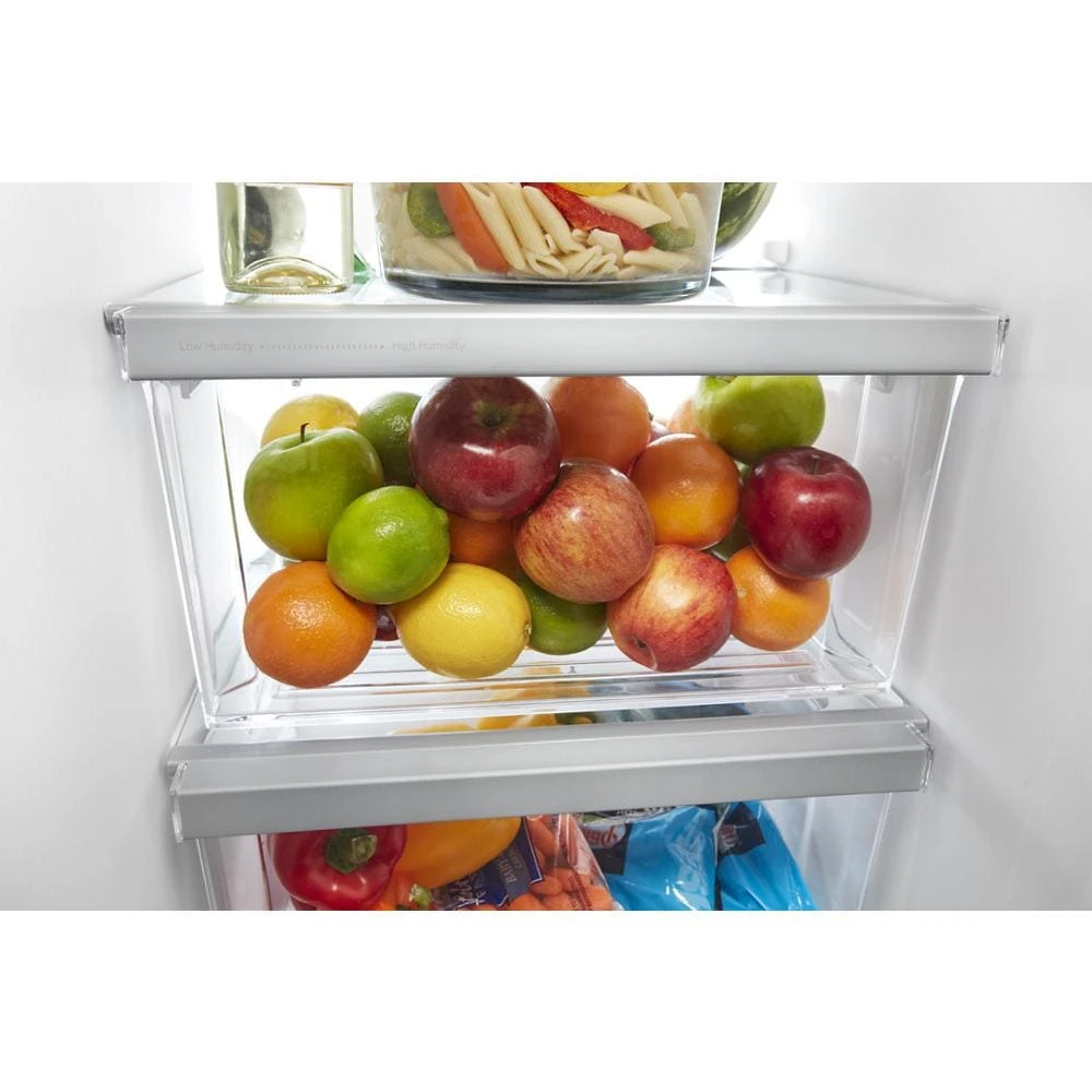 33-inch Wide Side-by-Side Refrigerator - 21 cu. ft. view 5