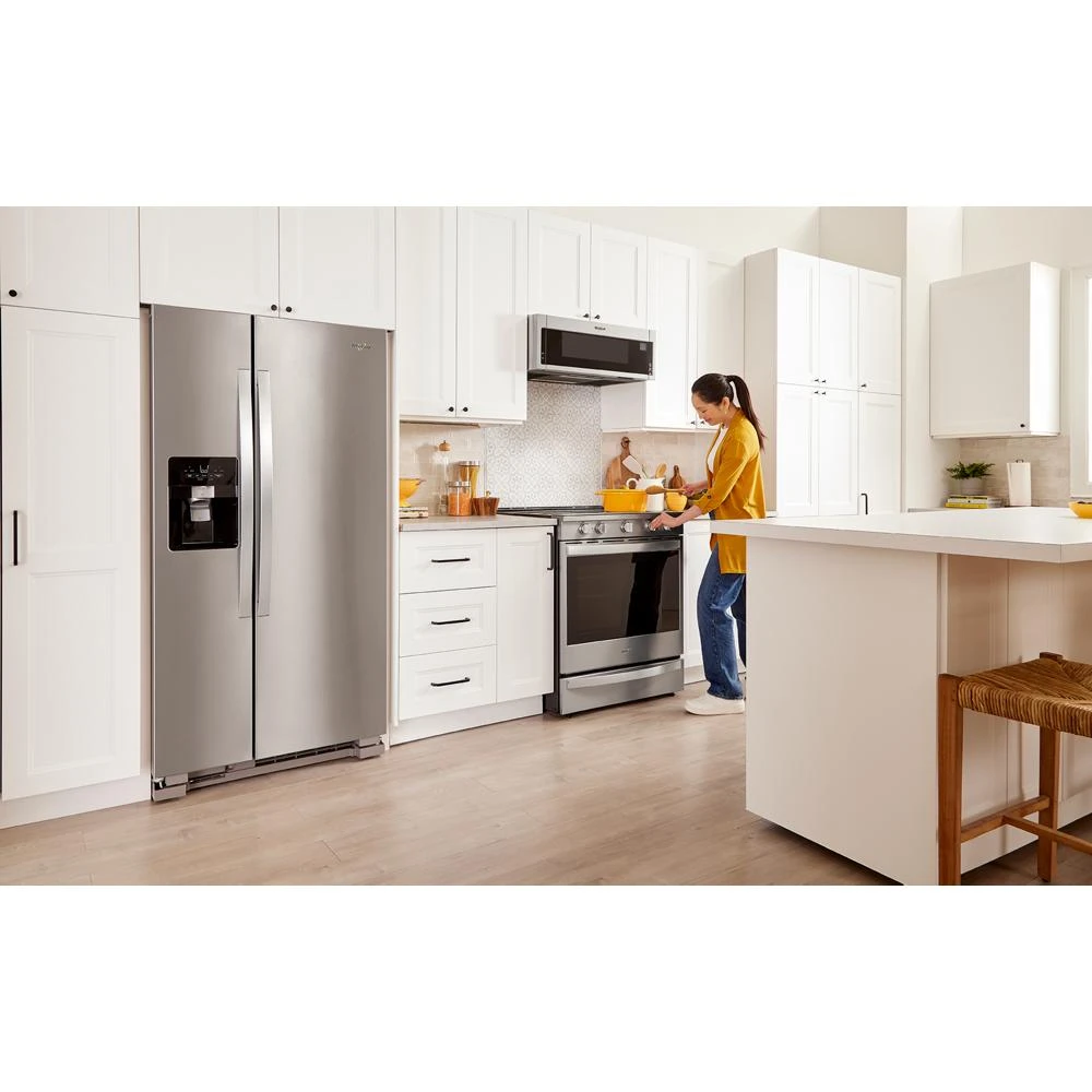 33-inch Wide Side-by-Side Refrigerator - 22 cu. ft. view 22