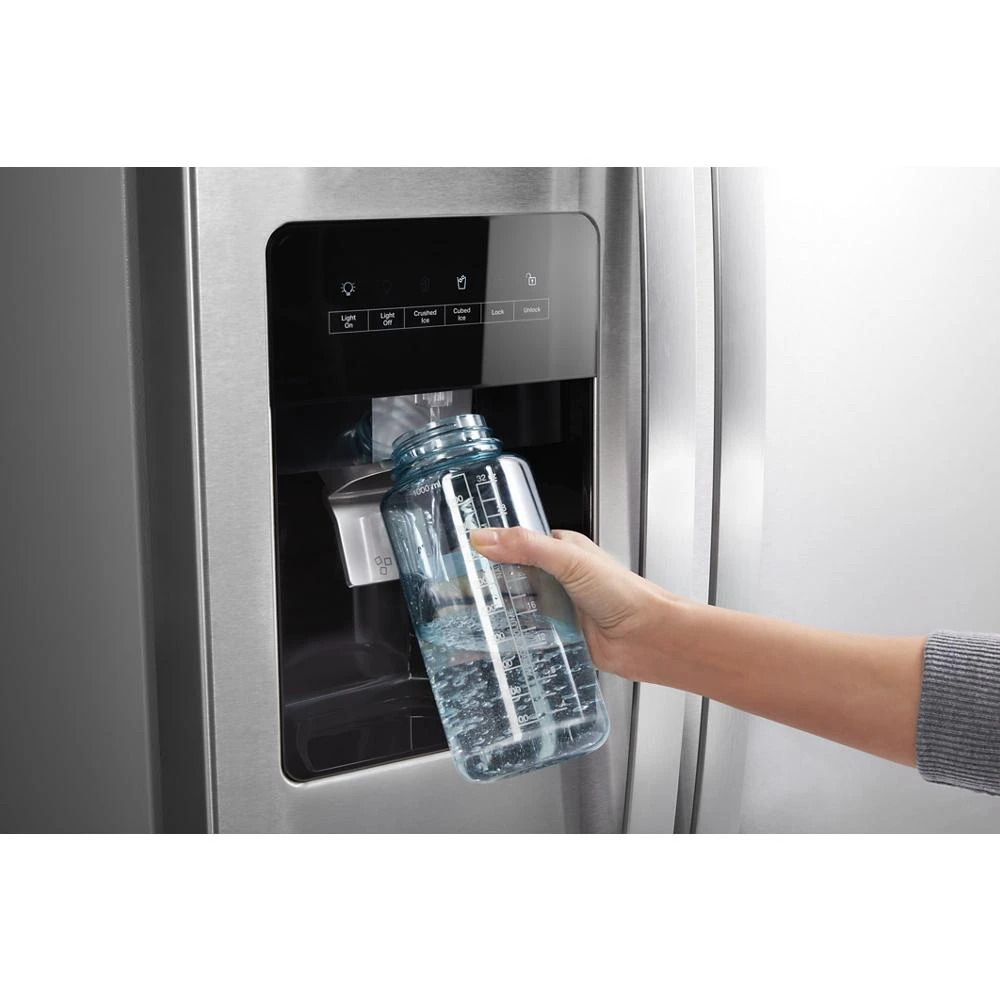 36-inch Wide Side-by-Side Refrigerator - 24 cu. ft. view 7