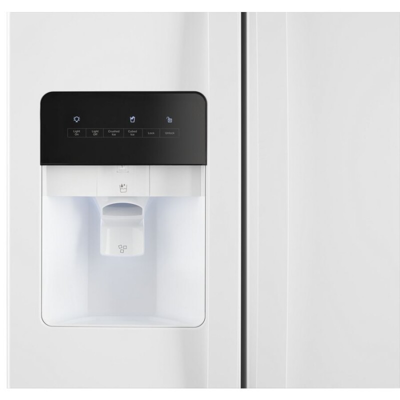 36-inch Wide Side-by-Side Refrigerator - 24 cu. ft. WRS315SDHW