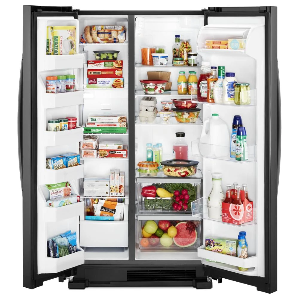 36-inch Wide Side-by-Side Refrigerator - 25 cu. ft. view 2