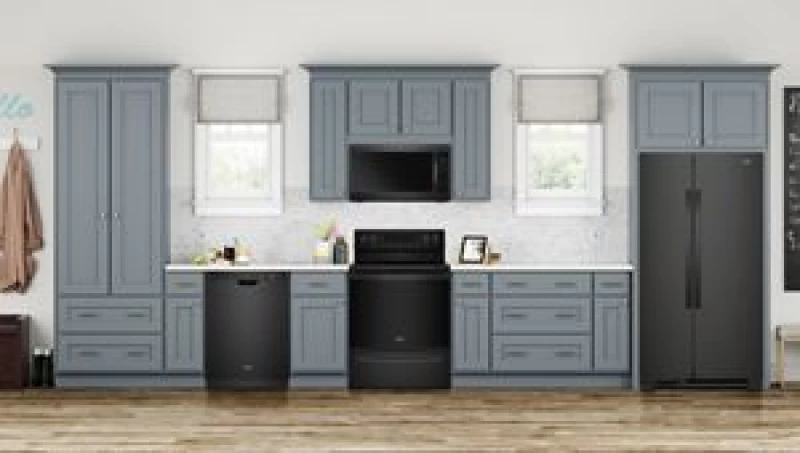 36-inch Wide Side-by-Side Refrigerator - 25 cu. ft. WRS315SNHB