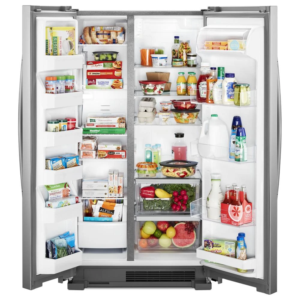 36-inch Wide Side-by-Side Refrigerator - 25 cu. ft. view 6