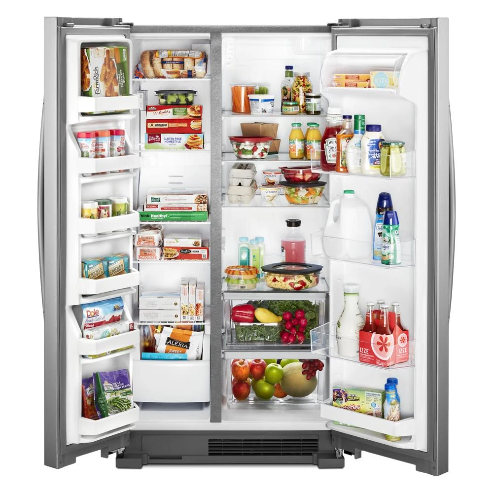 36-inch Wide Side-by-Side Refrigerator - 25 cu. ft. view 8