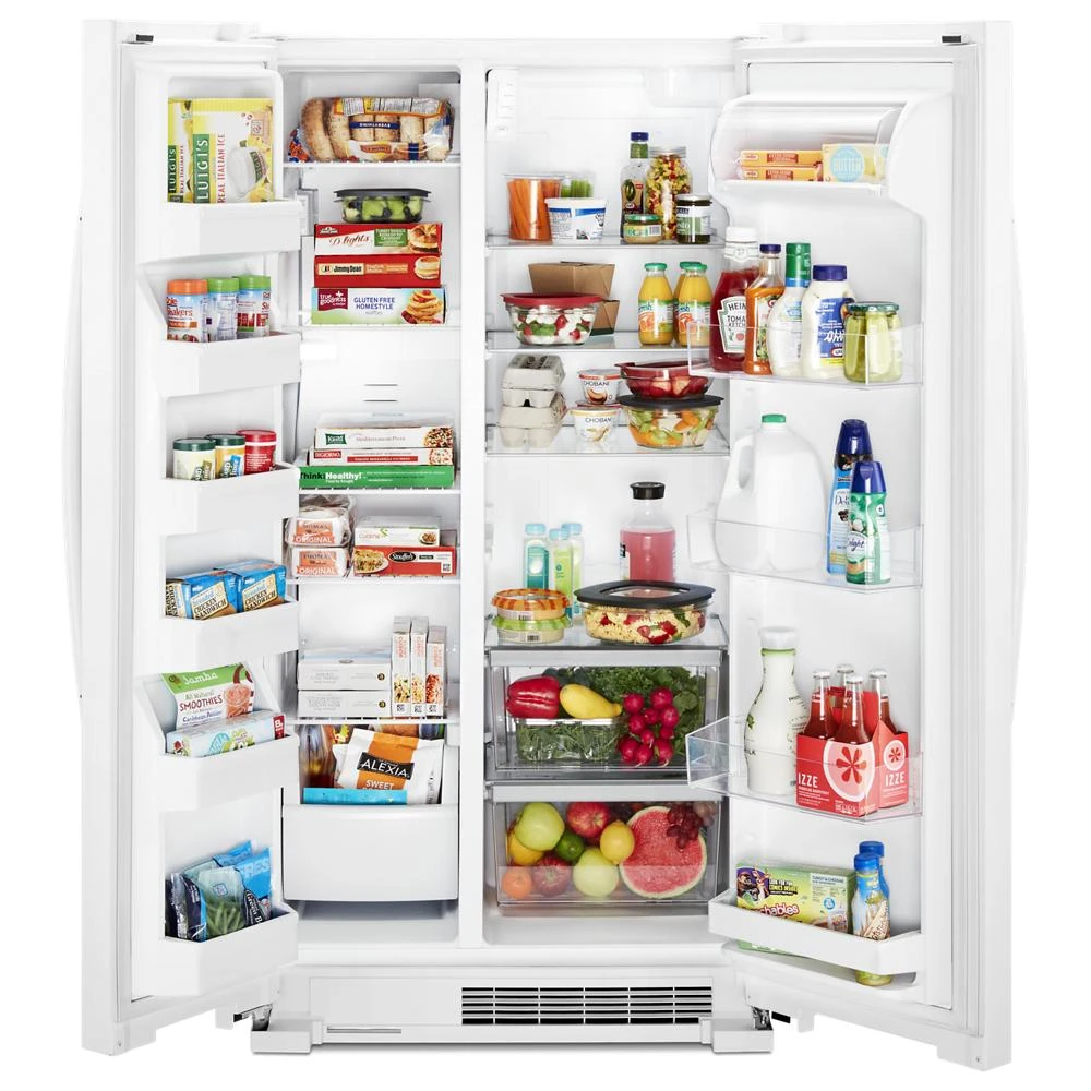 36-inch Wide Side-by-Side Refrigerator - 25 cu. ft. view 4