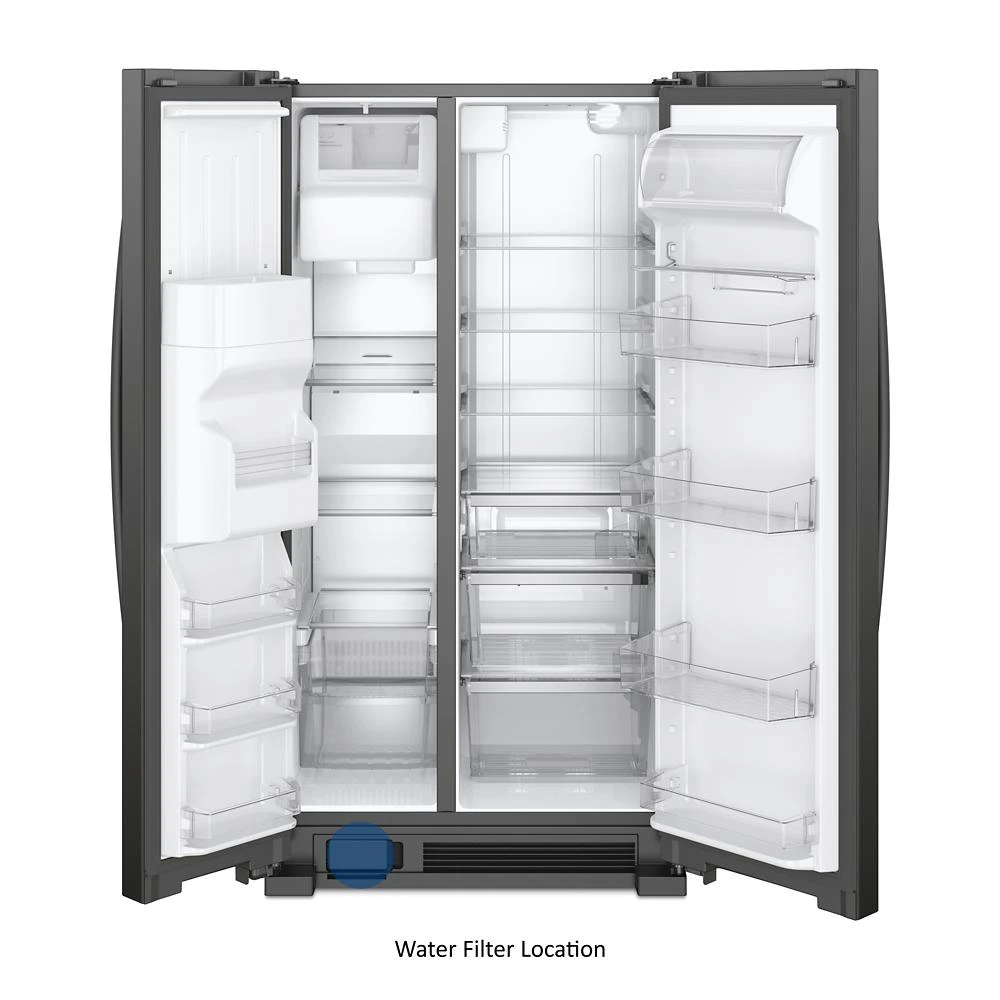 33-inch Wide Side-by-Side Refrigerator - 21 cu. ft. view 17