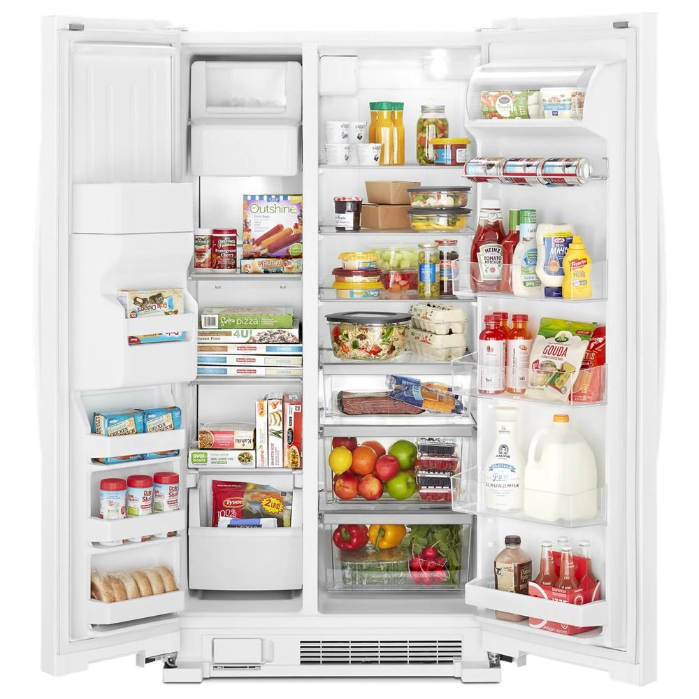 33-inch Wide Side-by-Side Refrigerator - 21 cu. ft. view 8