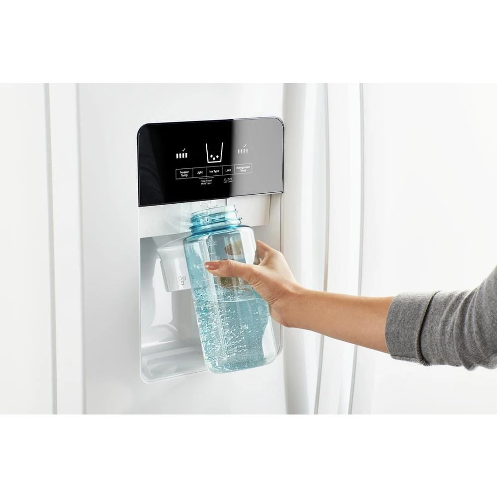 33-inch Wide Side-by-Side Refrigerator - 21 cu. ft. view 13
