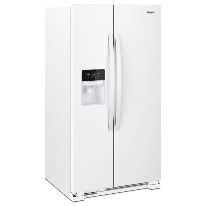 33-inch Wide Side-by-Side Refrigerator - 21 cu. ft. WRS321SDHW