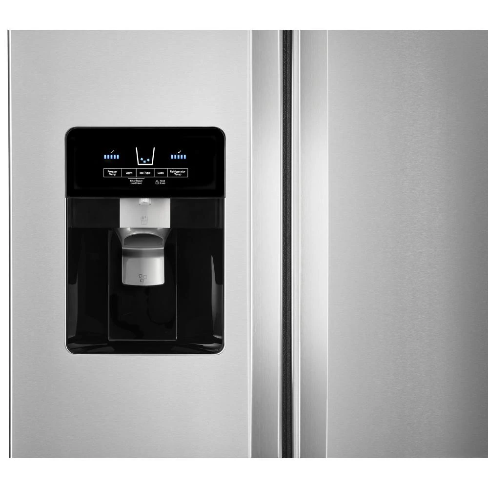 33-inch Wide Side-by-Side Refrigerator - 21 cu. ft. view 3