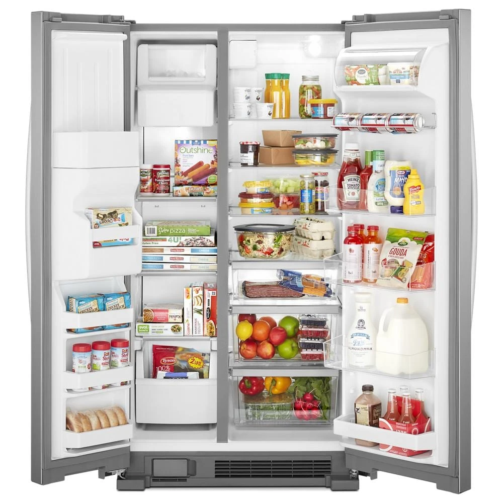 33-inch Wide Side-by-Side Refrigerator - 21 cu. ft. view 7