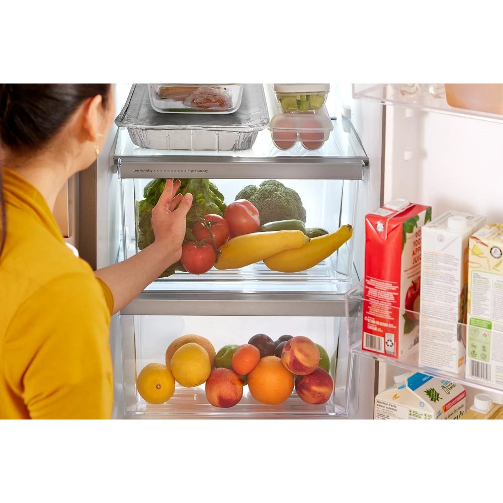 33-inch Wide Side-by-Side Refrigerator - 21 cu. ft. view 17