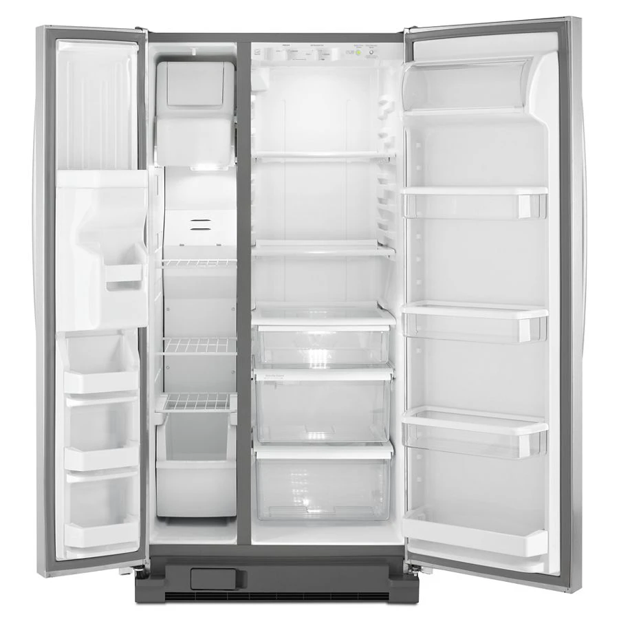 33-inch Wide Side-by-Side Refrigerator with LED Lighting - 21 cu. ft. WRS322FDAM, product image 2 of 3