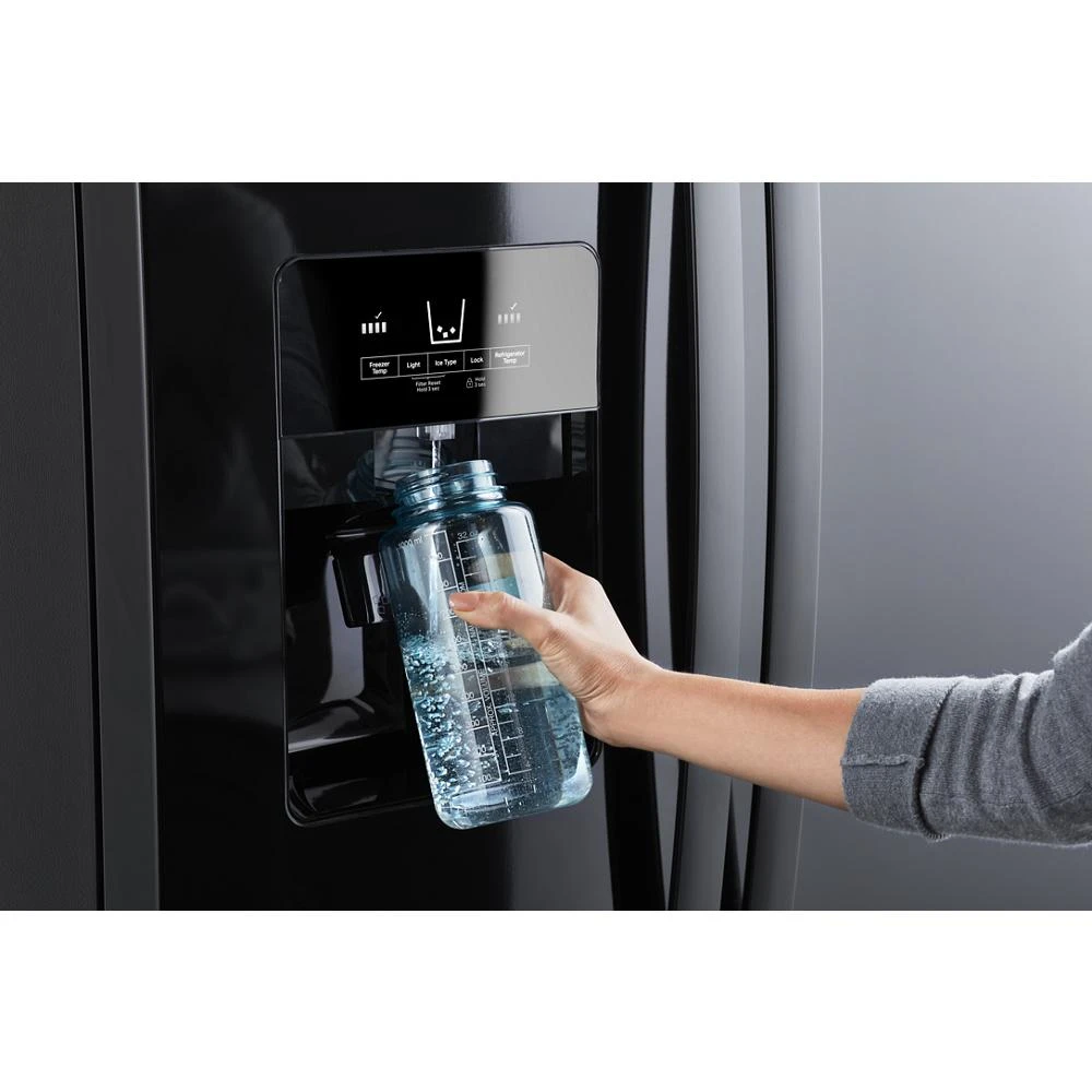 36-inch Wide Side-by-Side Refrigerator - 25 cu. ft. view 17